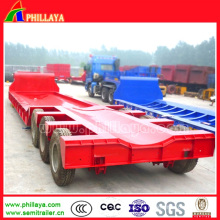 3-4axles 50-80tons Large Tank Arc Beam Low Bed Semi remolque